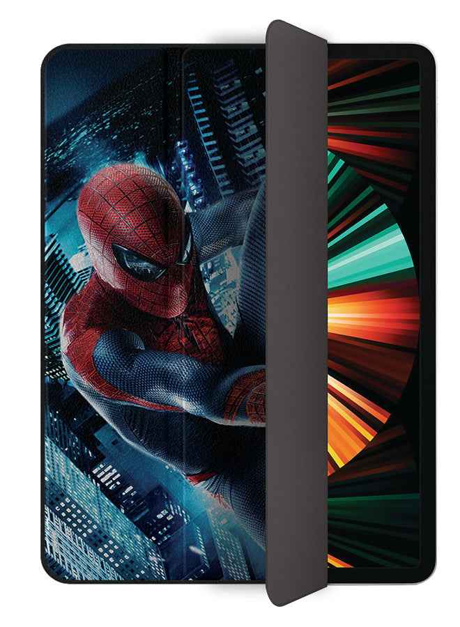 Apple iPad Pro 12.9 (2021) Case Cover Spider Man In Action