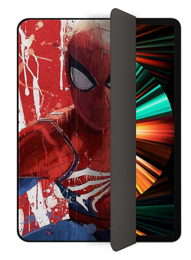 Apple iPad Pro 12.9 (2021) Case Cover Spiderman Paint