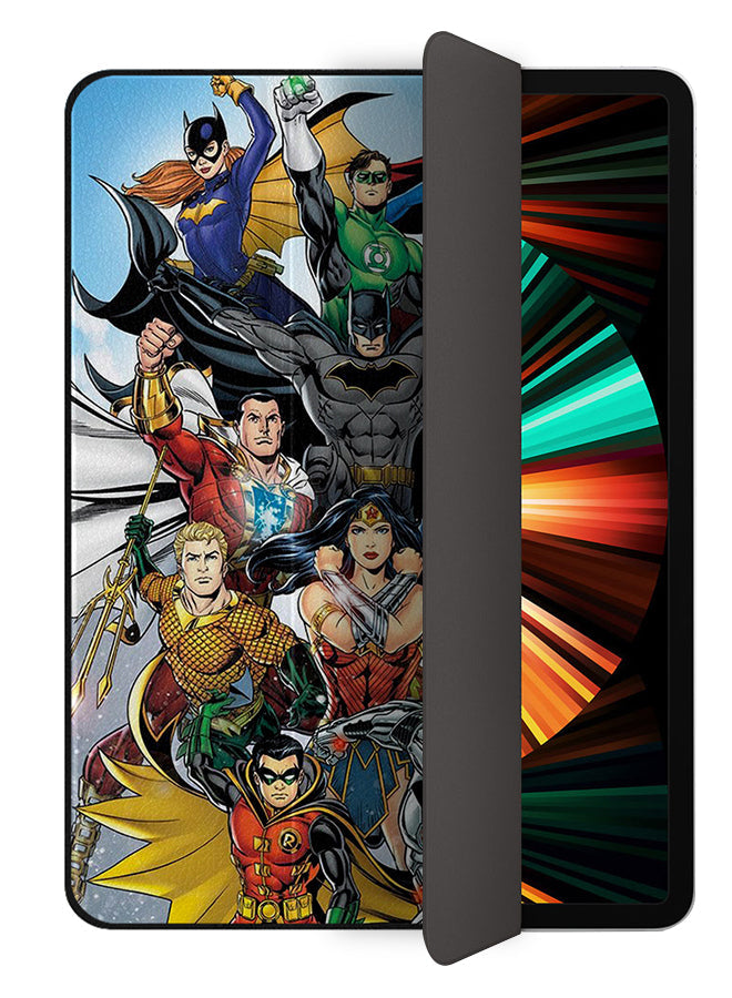 Apple iPad Pro 12.9 (2020) Case Cover Super Heros Comics 01