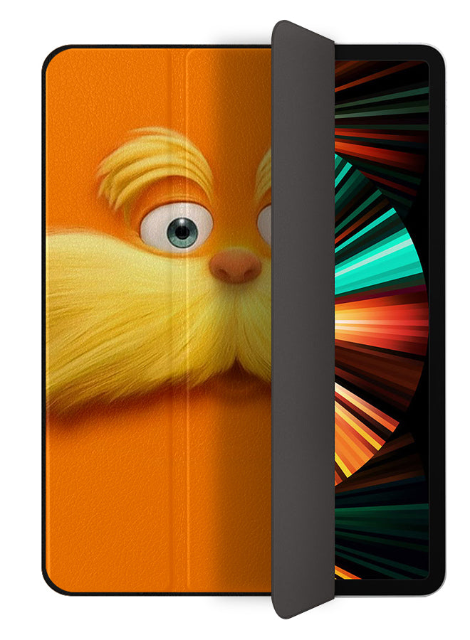 Apple iPad Pro 12.9 (2020) Case Cover Yellow Moustache Man