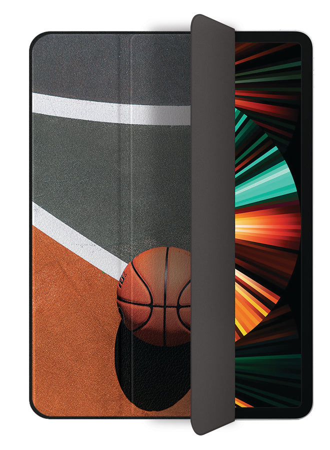 Apple iPad Pro 12.9 (2020) Case Cover Basket Ball In Sun