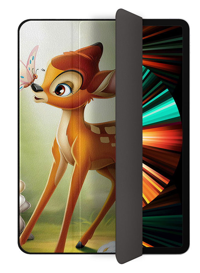 Apple iPad Pro 12.9 (2021) Case Cover Butterfly Sitting On Her Nose