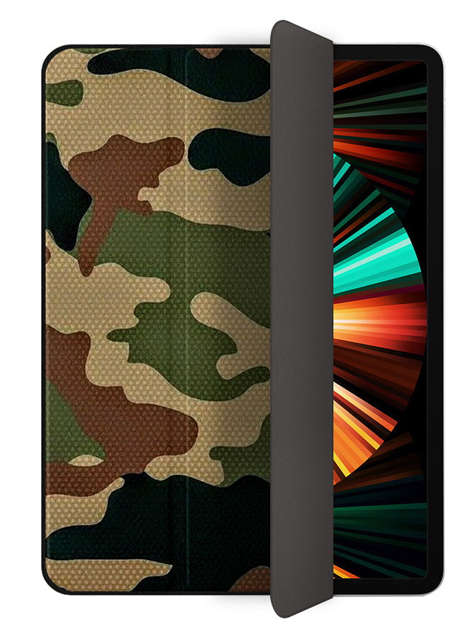 Apple iPad Pro 12.9 (2021) Case Cover Camouflagtexture