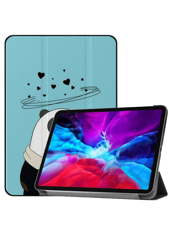Apple iPad Pro 12.9 (2021) Case Cover Feeling Relax While Drinking