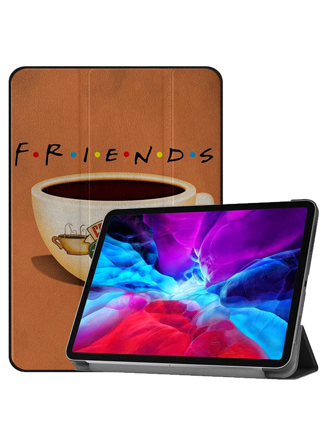 Apple iPad Pro 12.9 (2021) Case Cover Friends Cup