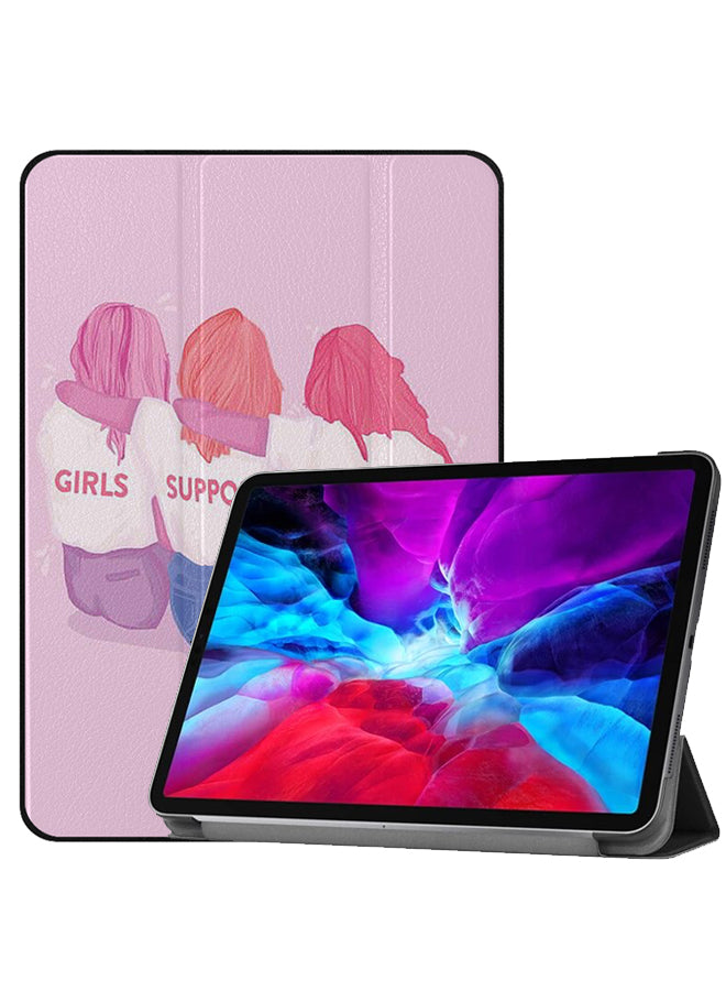Apple iPad Pro 12.9 (2021) Case Cover Girls Support Girls