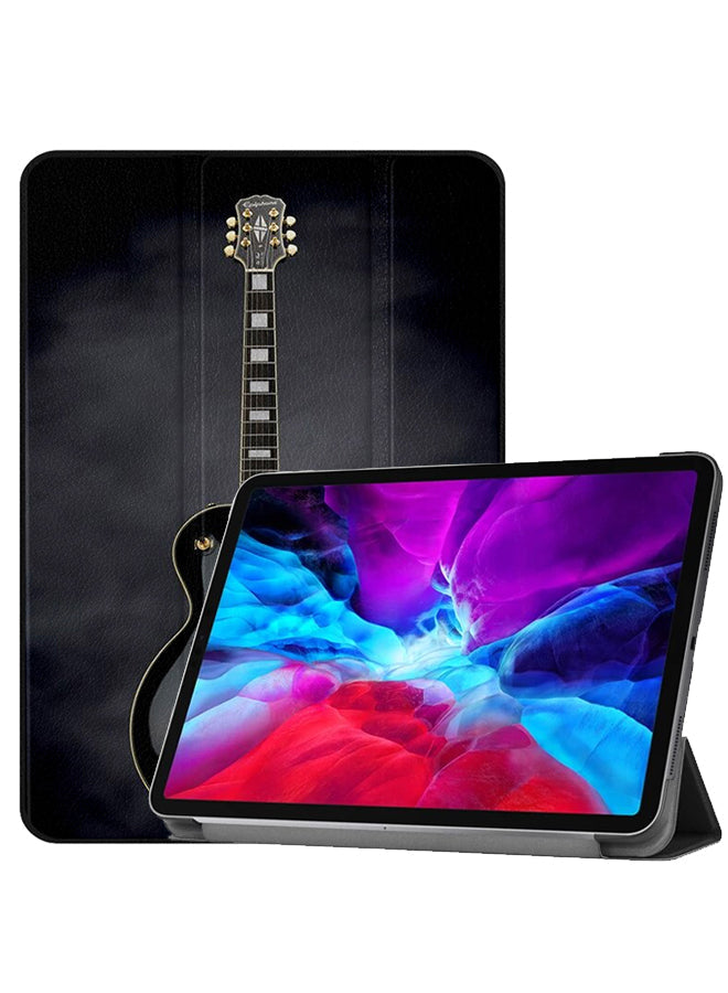 Apple iPad Pro 12.9 (2021) Case Cover Guitar Black