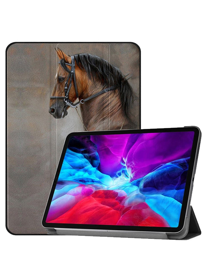 Apple iPad Pro 12.9 (2021) Case Cover Horse Vintage