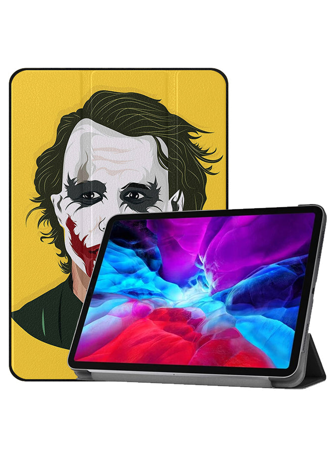 Apple iPad Pro 12.9 (2022) Case Cover Joker Paint Serious Look