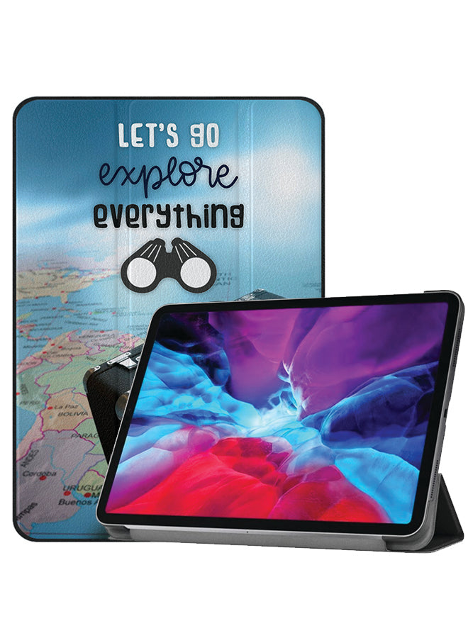Apple iPad Pro 12.9 (2021) Case Cover Lets Go Explore