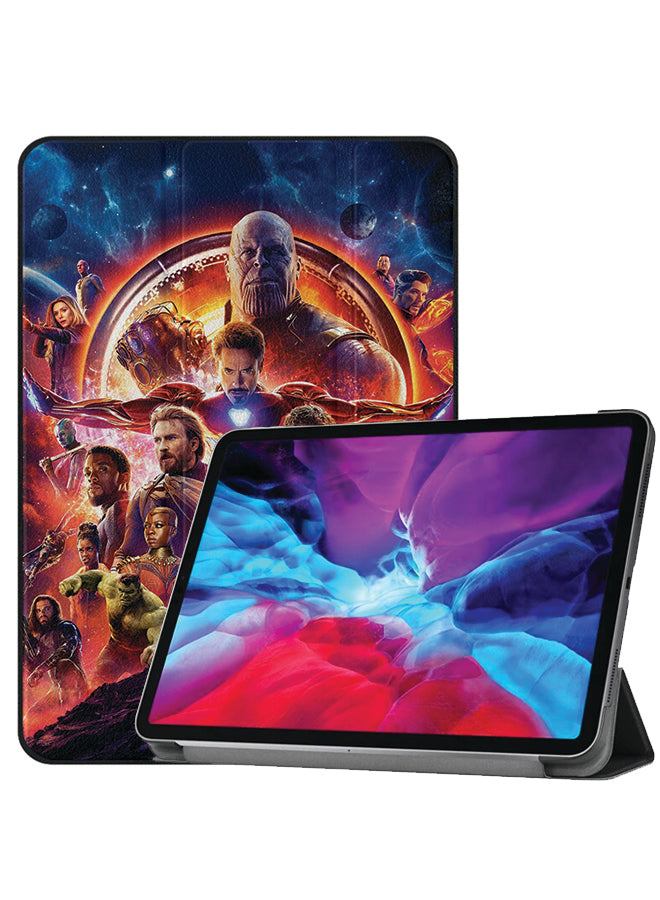 Apple iPad Pro 12.9 (2021) Case Cover Marvel Heroes