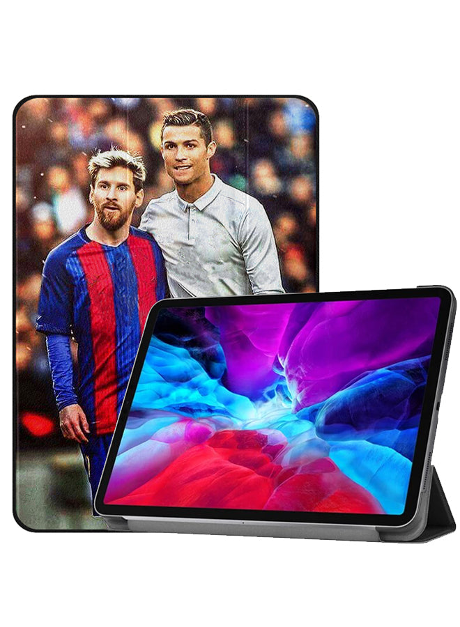 Apple iPad Pro 12.9 (2021) Case Cover Messi & Ronaldo