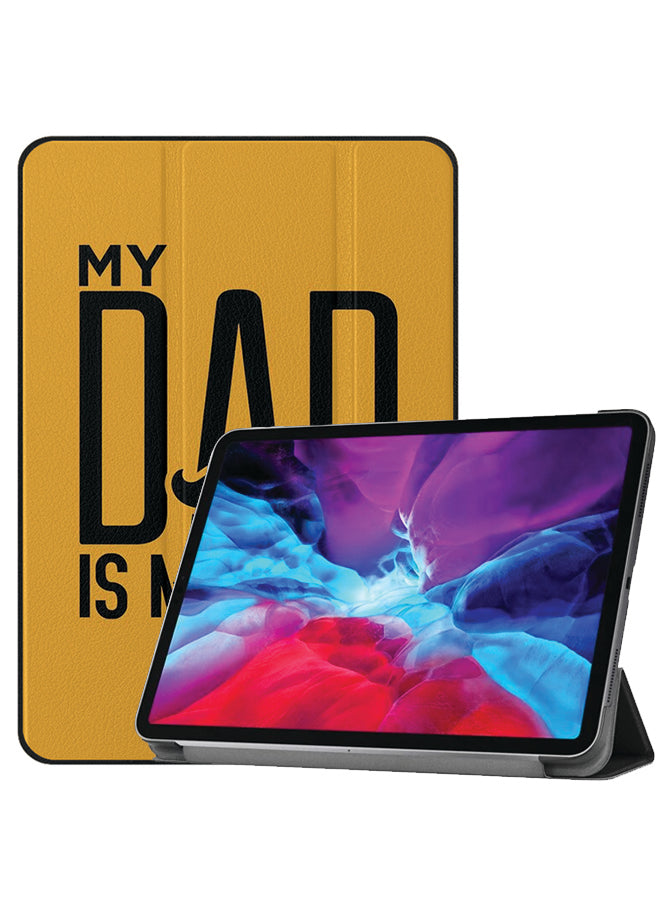 Apple iPad Pro 12.9 (2021) Case Cover My Dad Is My Hero