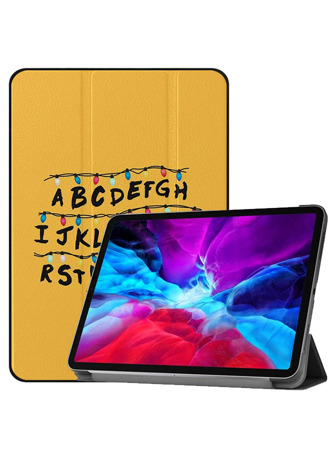 Apple iPad Pro 12.9 (2020) Case Cover Abcd Yellow