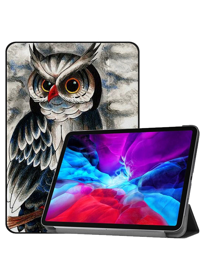 Apple iPad Pro 12.9 (2021) Case Cover Owl Paint Art