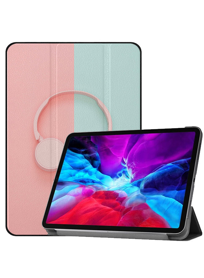 Apple iPad Pro 12.9 (2021) Case Cover Pink Head Phone