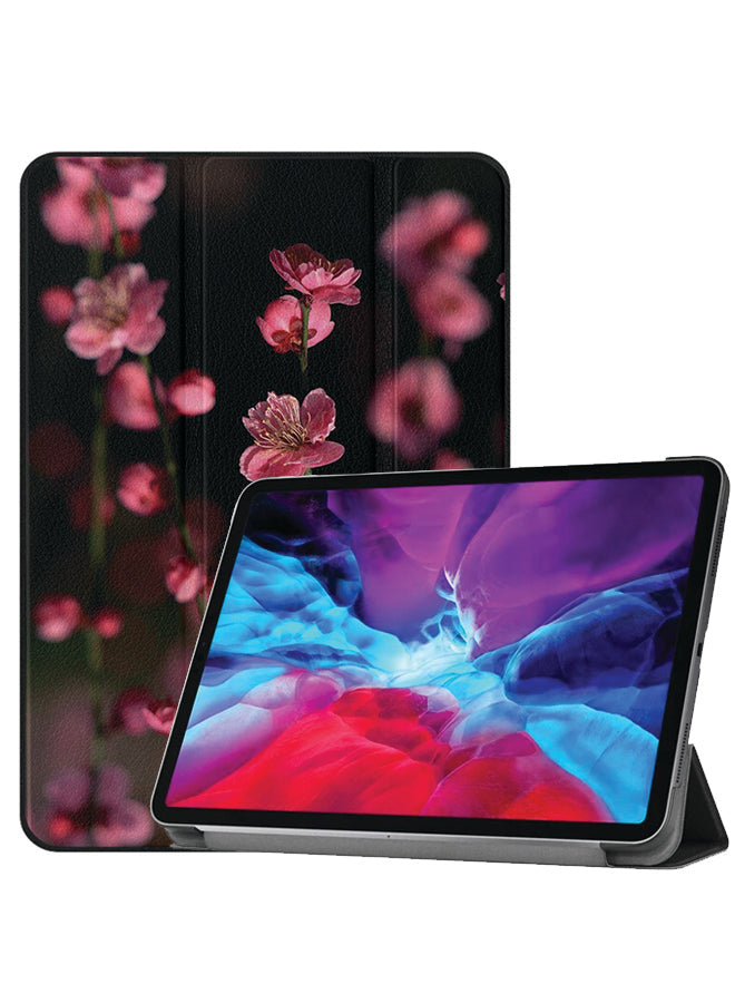 Apple iPad Pro 12.9 (2021) Case Cover Pink Small Flowers 2