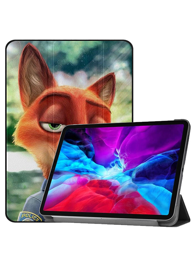 Apple iPad Pro 12.9 (2021) Case Cover Police Fox