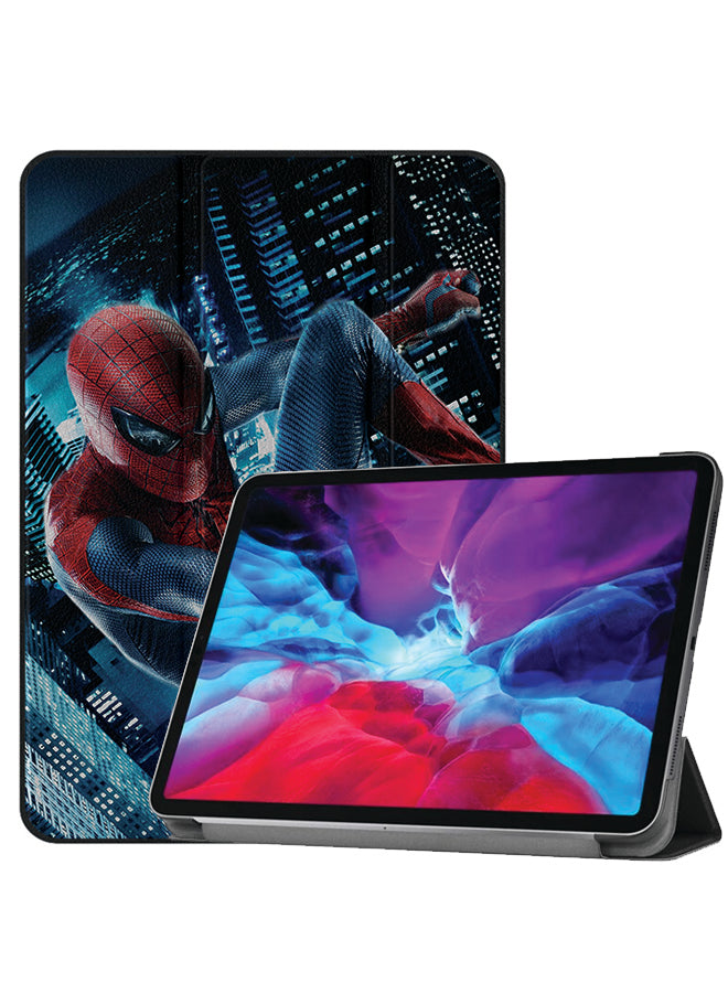 Apple iPad Pro 12.9 (2021) Case Cover Spider Man In Action