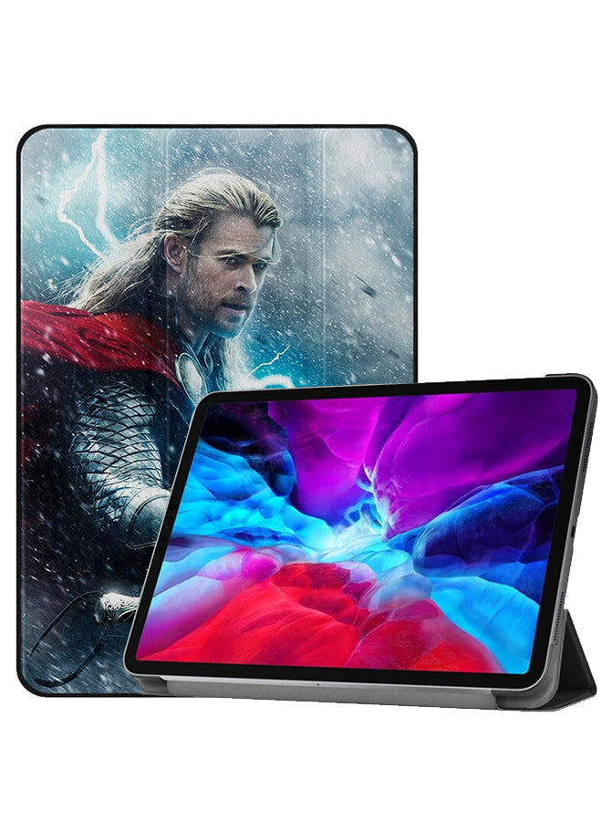 Apple iPad Pro 12.9 (2022) Case Cover Thor Long Hair