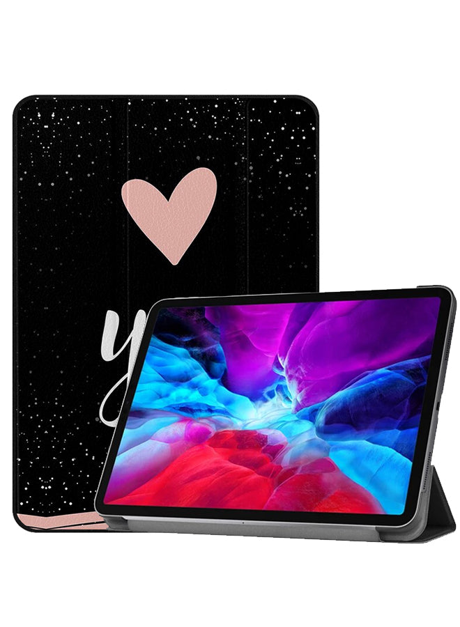 Apple iPad Pro 12.9 (2022) Case Cover You & Pink Heart