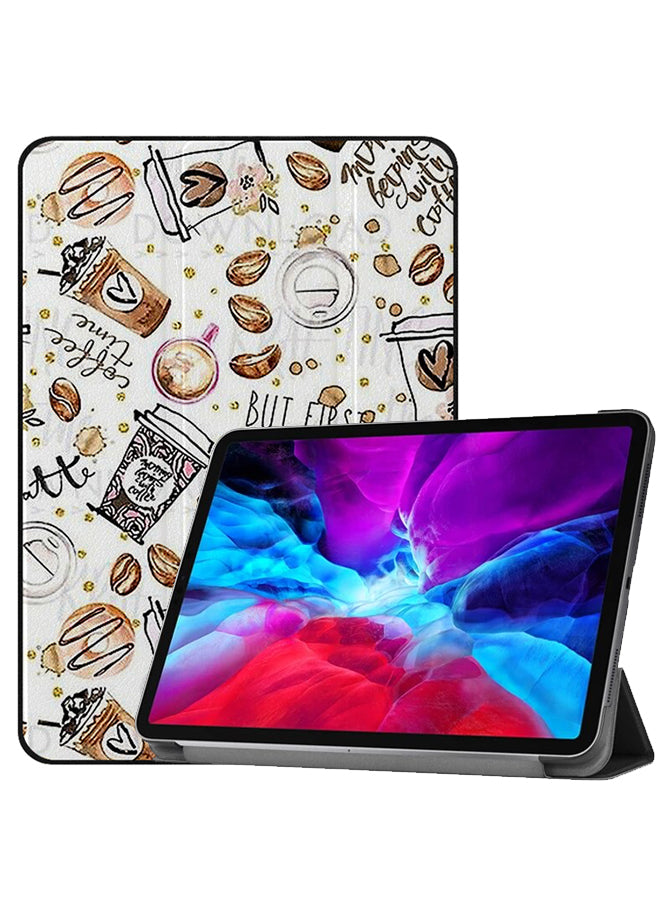 Apple iPad Pro 12.9 (2020) Case Cover But First Cofee