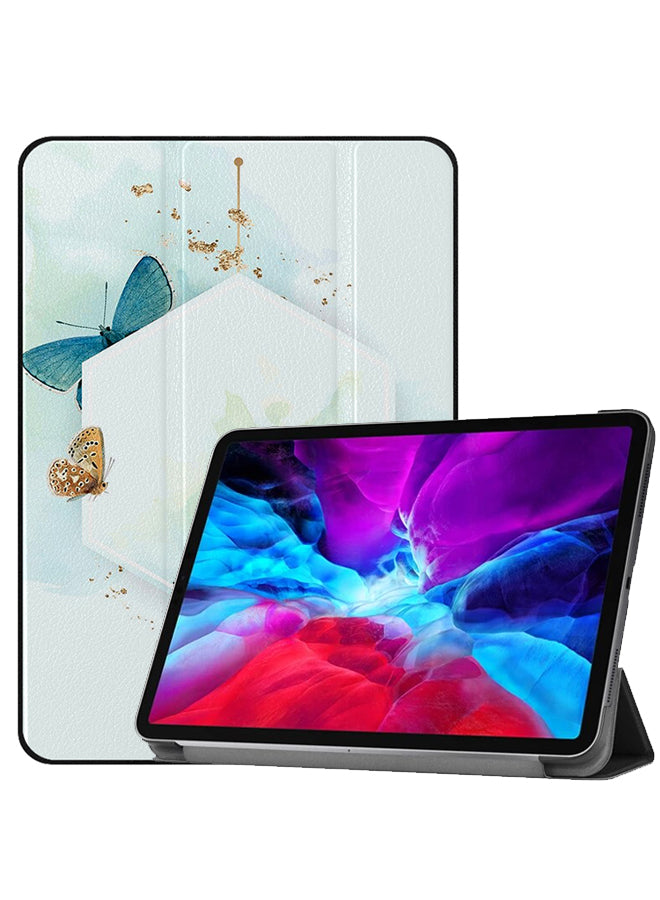Apple iPad Pro 12.9 (2021) Case Cover Butterflies On Mirro