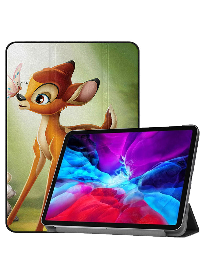 Apple iPad Pro 12.9 (2021) Case Cover Butterfly Sitting On Her Nose