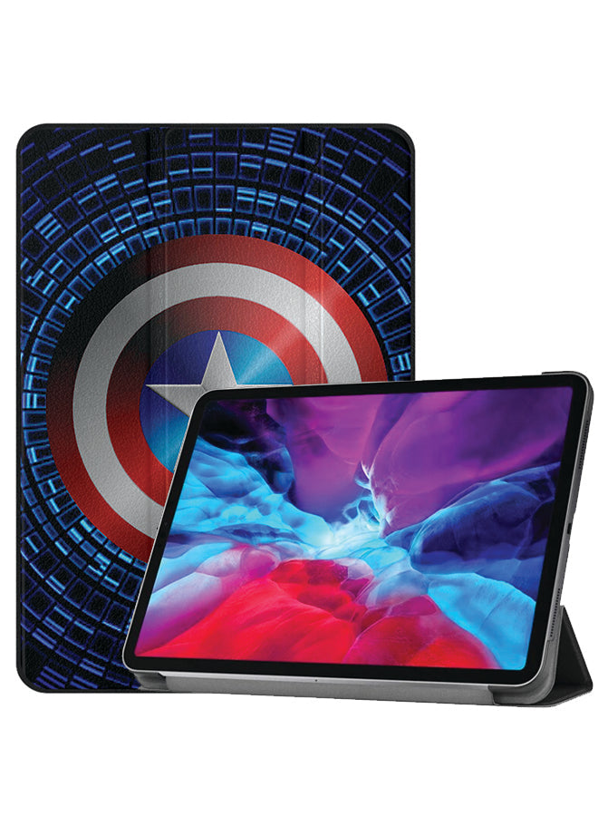 Apple iPad Pro 12.9 (2021) Case Cover Captan America Shield Hd