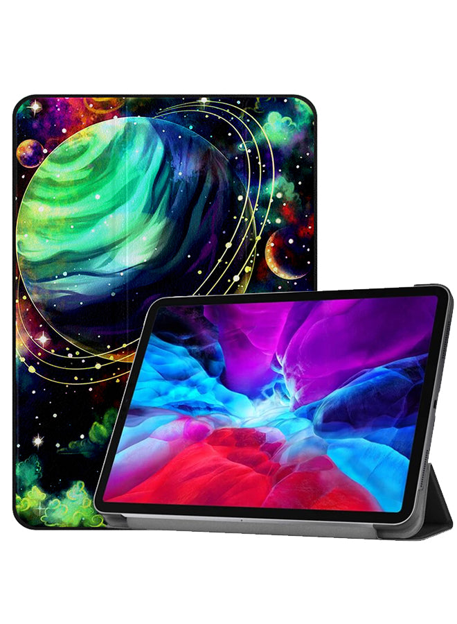 Apple iPad Pro 12.9 (2021) Case Cover Colorful Planets In Space