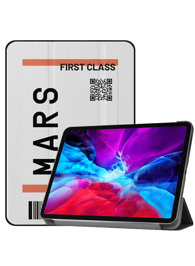Apple iPad Pro 12.9 (2020) Case Cover Air Ticket For Mars