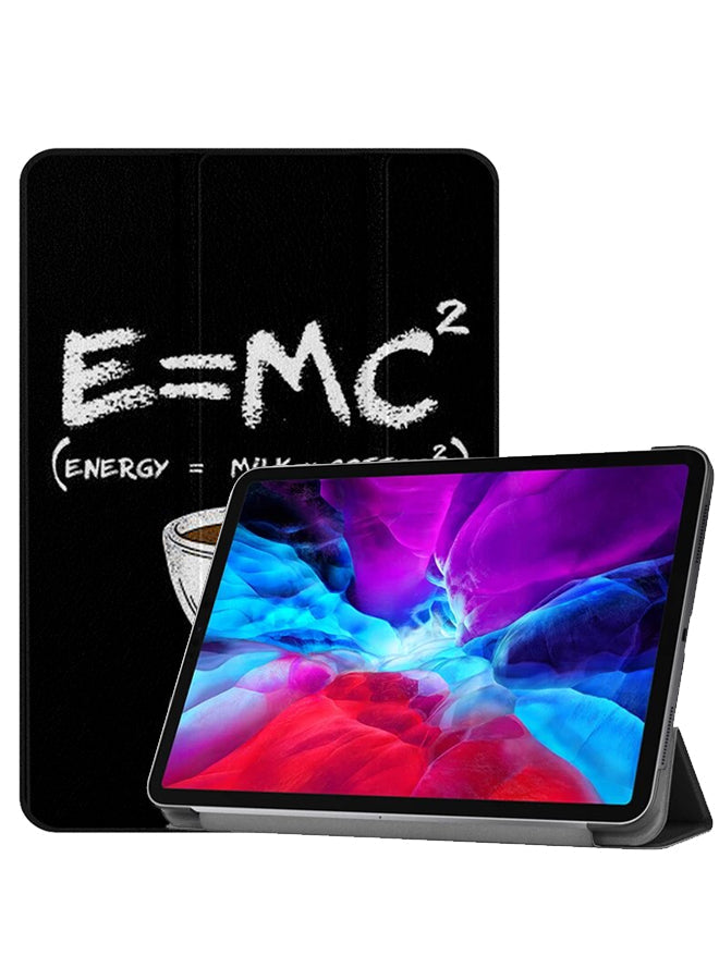 Apple iPad Pro 12.9 (2021) Case Cover E=mc2 Coffee