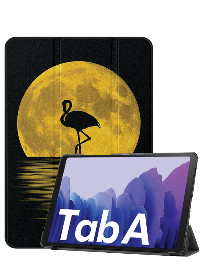 Samsung Galaxy Tab A8 10.5 (2021) Case Cover Flamingo & Moon Art