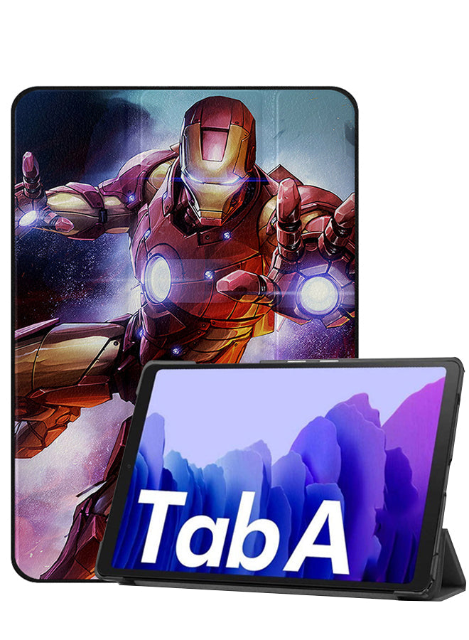 Samsung Galaxy Tab A8 10.5 (2021) Case Cover Iron Man Attacking