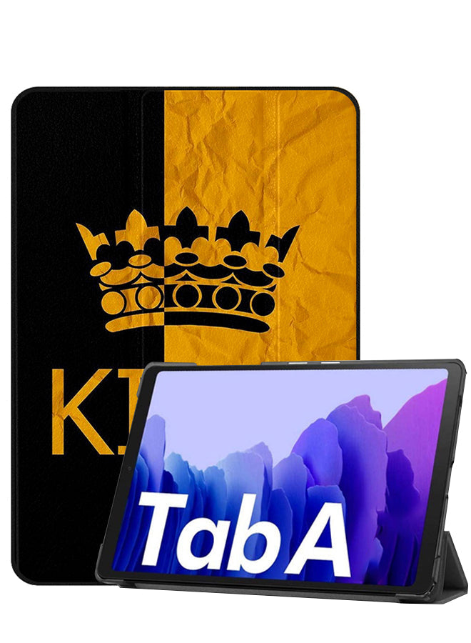Samsung Galaxy Tab A8 10.5 (2021) Case Cover King Yellow & Black