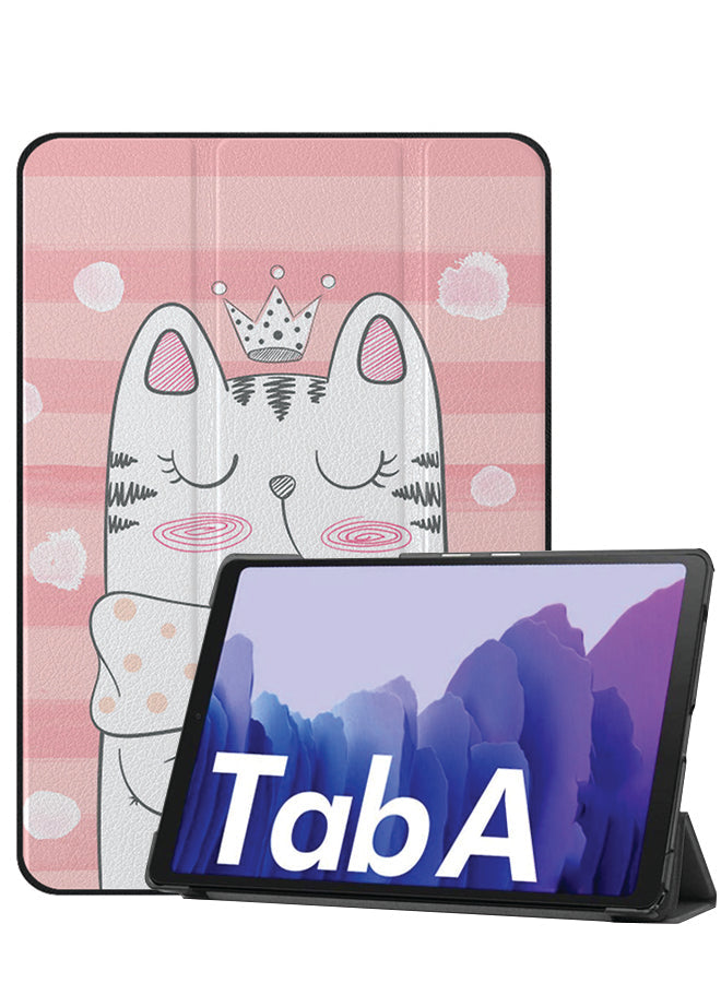 Samsung Galaxy Tab A8 10.5 (2021) Case Cover Lady Cat
