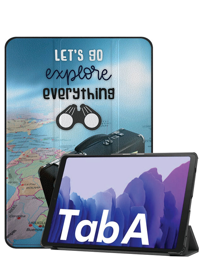 Samsung Galaxy Tab A8 10.5 (2021) Case Cover Lets Go Explore