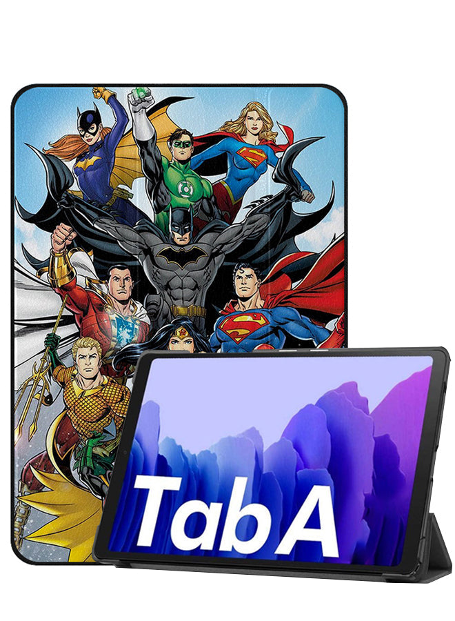 Samsung Galaxy Tab A8 10.5 (2021) Case Cover Super Heros Comics 01