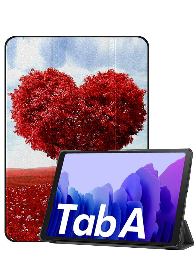 Samsung Galaxy Tab A7 10.4 (2020) Case Cover Tree Heart