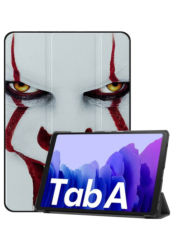 Samsung Galaxy Tab A7 10.4 (2020) Case Cover White & Red Face