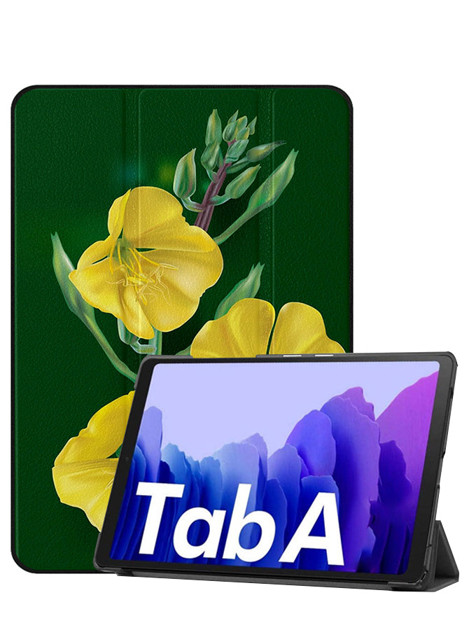 Samsung Galaxy Tab A8 10.5 (2021) Case Cover Yellow Small Flowers