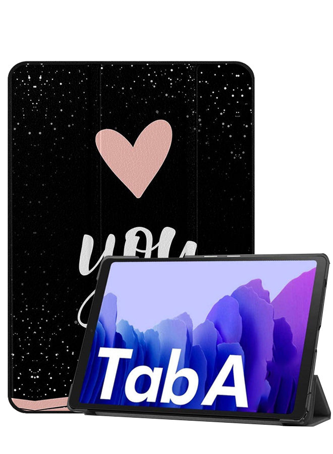 Samsung Galaxy Tab A8 10.5 (2021) Case Cover You & Pink Heart