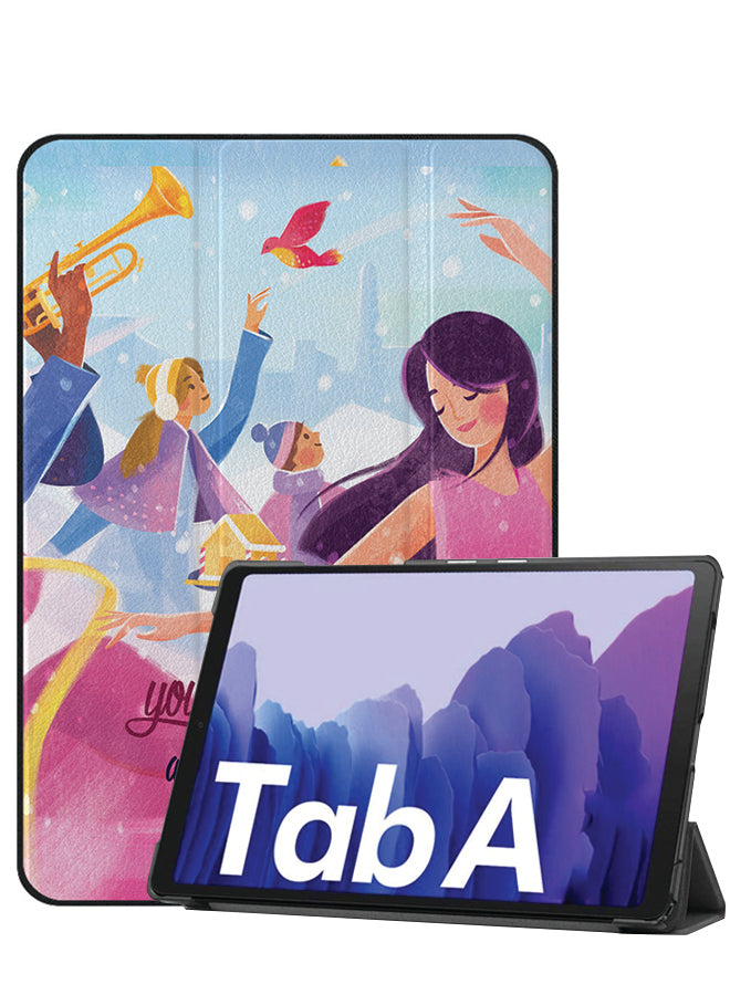 Samsung Galaxy Tab A7 10.4 (2020) Case Cover You Live As Long As You Dance