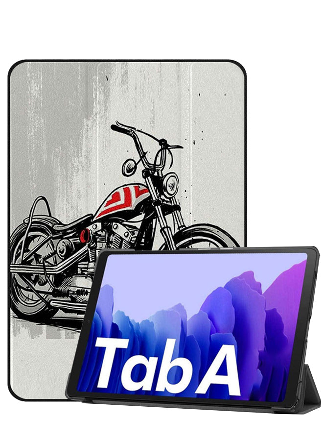Samsung Galaxy Tab A8 10.5 (2021) Case Cover Bike Art