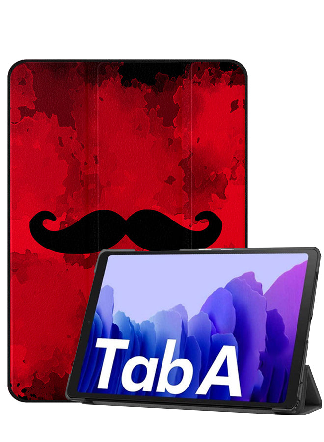 Samsung Galaxy Tab A8 10.5 (2021) Case Cover Black Moustache