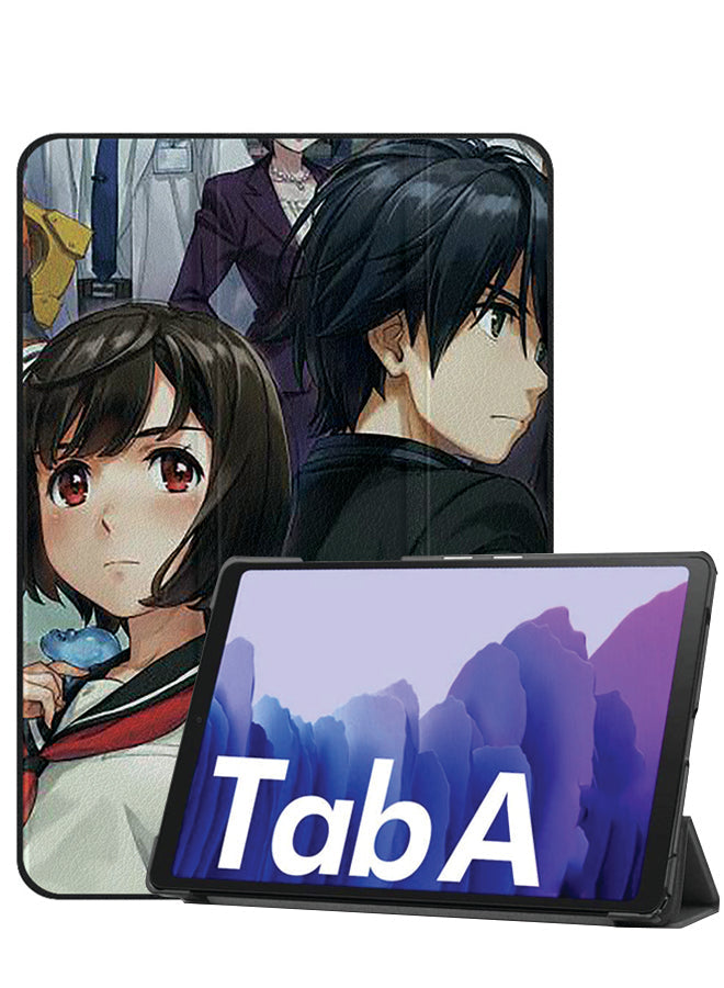 Samsung Galaxy Tab A8 10.5 (2021) Case Cover Boy And Girl Anime