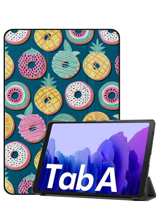 Samsung Galaxy Tab A8 10.5 (2021) Case Cover Colorful Fruits Donut