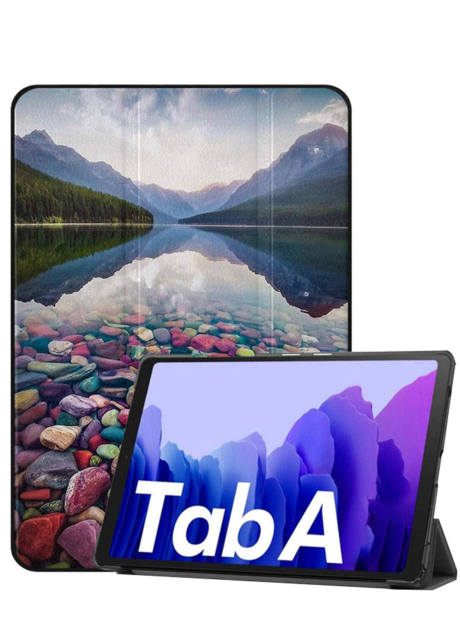 Samsung Galaxy Tab A8 10.5 (2021) Case Cover Colorful Stones In Water