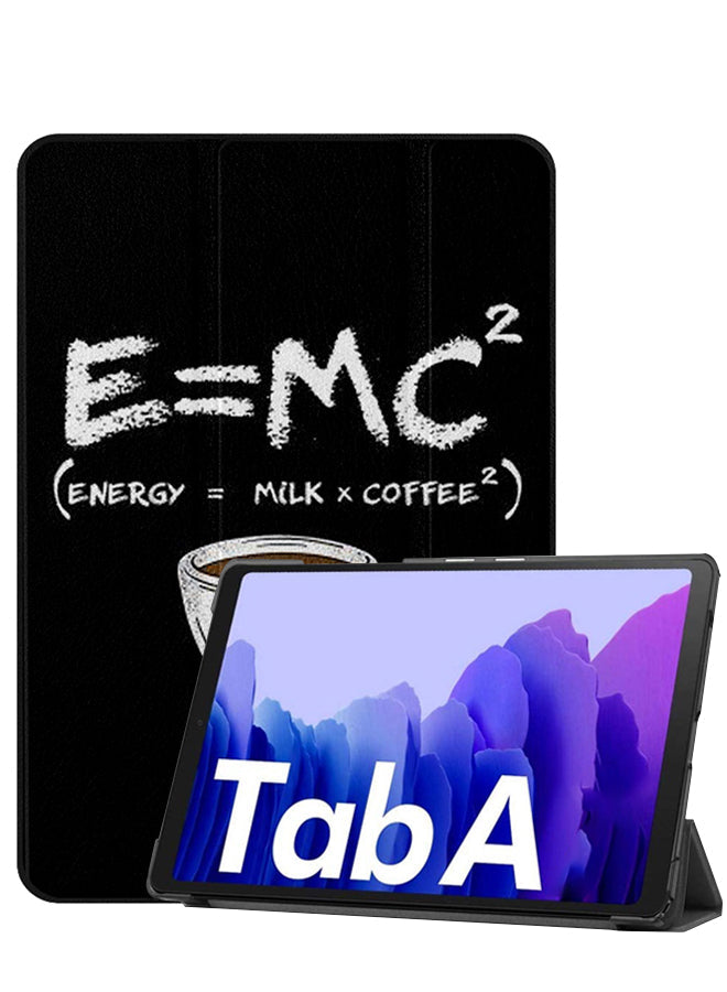 Samsung Galaxy Tab A8 10.5 (2021) Case Cover E=mc2 Coffee