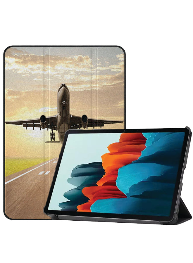 Samsung Galaxy Tab S8 Case Cover Flying From Runway